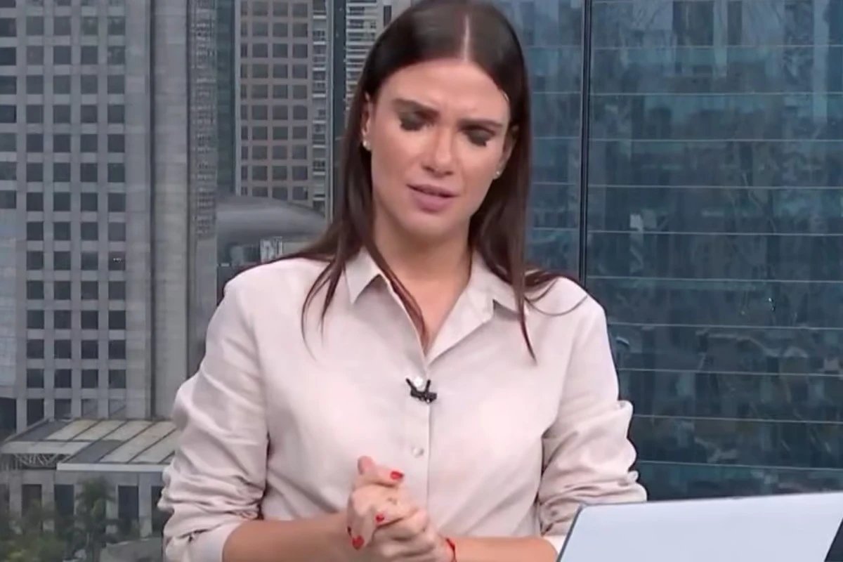 Ao vivo Sabina Simonato chora ao noticiar triste perda ‘A