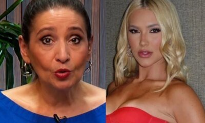 Ao vivo Sonia Abrao recebe noticia de ultima hora sobre