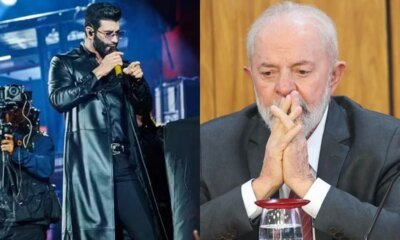 Ao vivo na Globo essa foi a atitude de Gusttavo