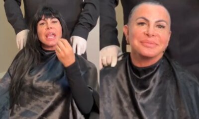 Aos 67 anos Gretchen inicia batalha contra doenca surge careca