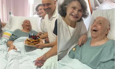 Aos 95 anos ator Mauro Mendonca surge em hospital ao