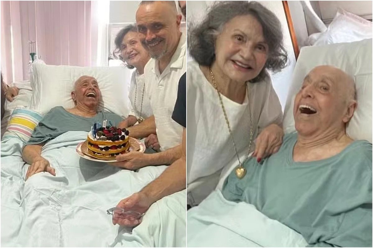 Aos 95 anos ator Mauro Mendonca surge em hospital ao