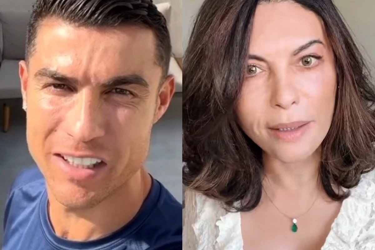 Apos falar da esposa de Cristiano Ronaldo e receber resposta