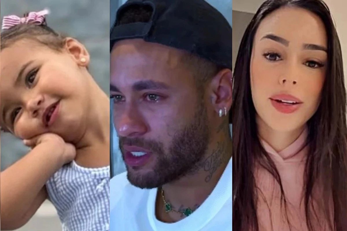 Apos ocorrido com a filha Neymar nao se controla e