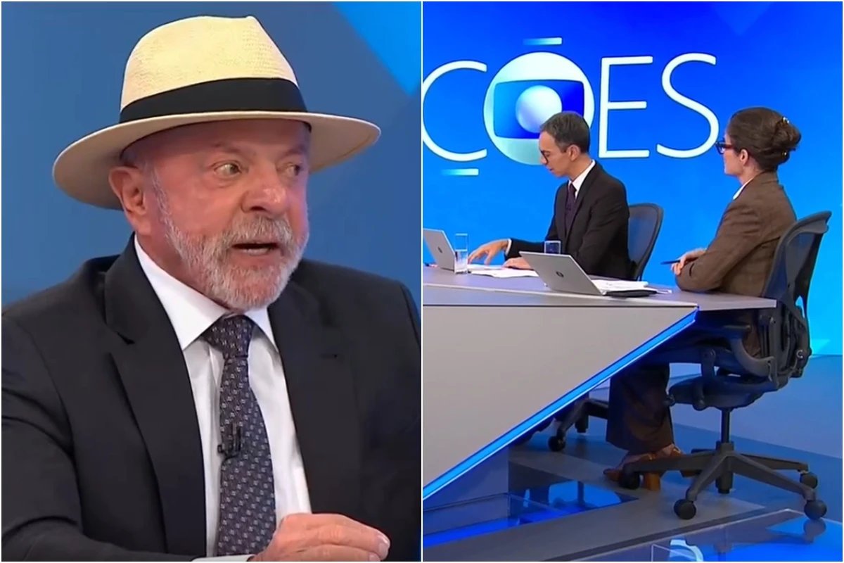 Apos ocorrido em sabatina de Lula Cesar Tralli age as
