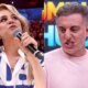 Apos ocorrido no Domingao Isabel Teixeira corrige Luciano Huck que