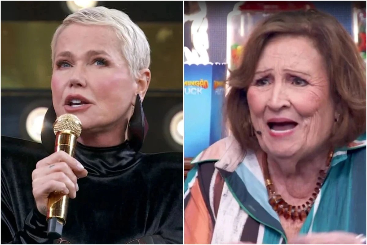 Apos ocorrido no Domingao Xuxa se manifesta e dona Dea
