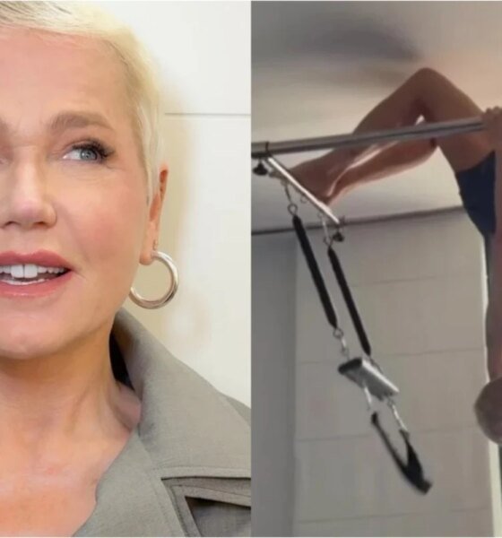 Apos polemica por deixar virilha a mostra Xuxa revela o