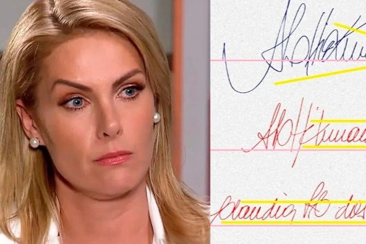 Assinatura de Ana Hickmann era falsa Descoberta muda o rumo