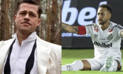 Brad Bitt faz piada com Neymar por simulacoes Precisa de