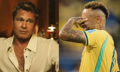 Brad Pitt detona atuacao de Neymar em campo e.webp