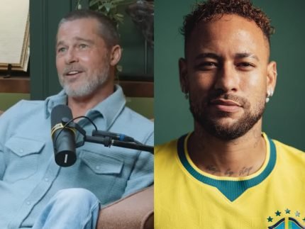 Brad Pitt diz que dara aulas de atuacao para Neymar