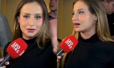 Bruna Griphao conta se sabe quem e jogador ligado a