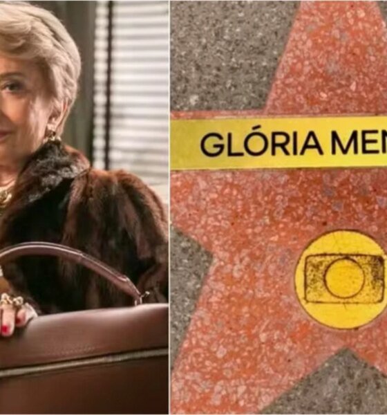 Calcada da Fama Uma semana antes de falecer Gloria Menezes