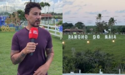 Carlinhos recebe o portal LeoDias no Rancho o paraiso cinematografico
