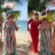 Celebrando 84 anos Susana Vieira reune familia no Caribe e