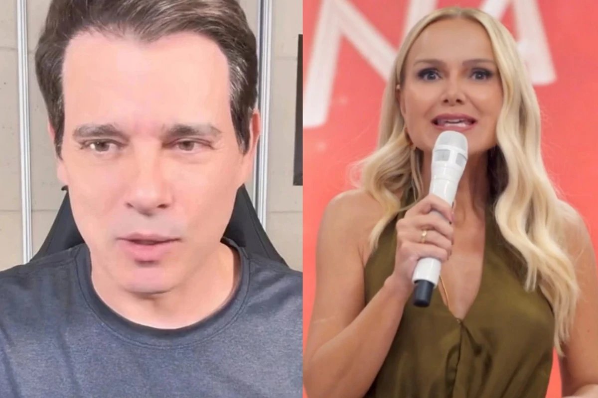 Celso Portiolli se manifesta apos vencer Eliana na Globo e