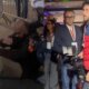 Cinegrafista da GloboNews da cabecada em reporter do Brasil de