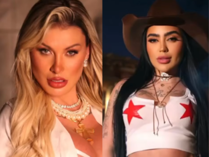 Climao no Rancho Andressa Urach e MC Mirella protagonizam barraco