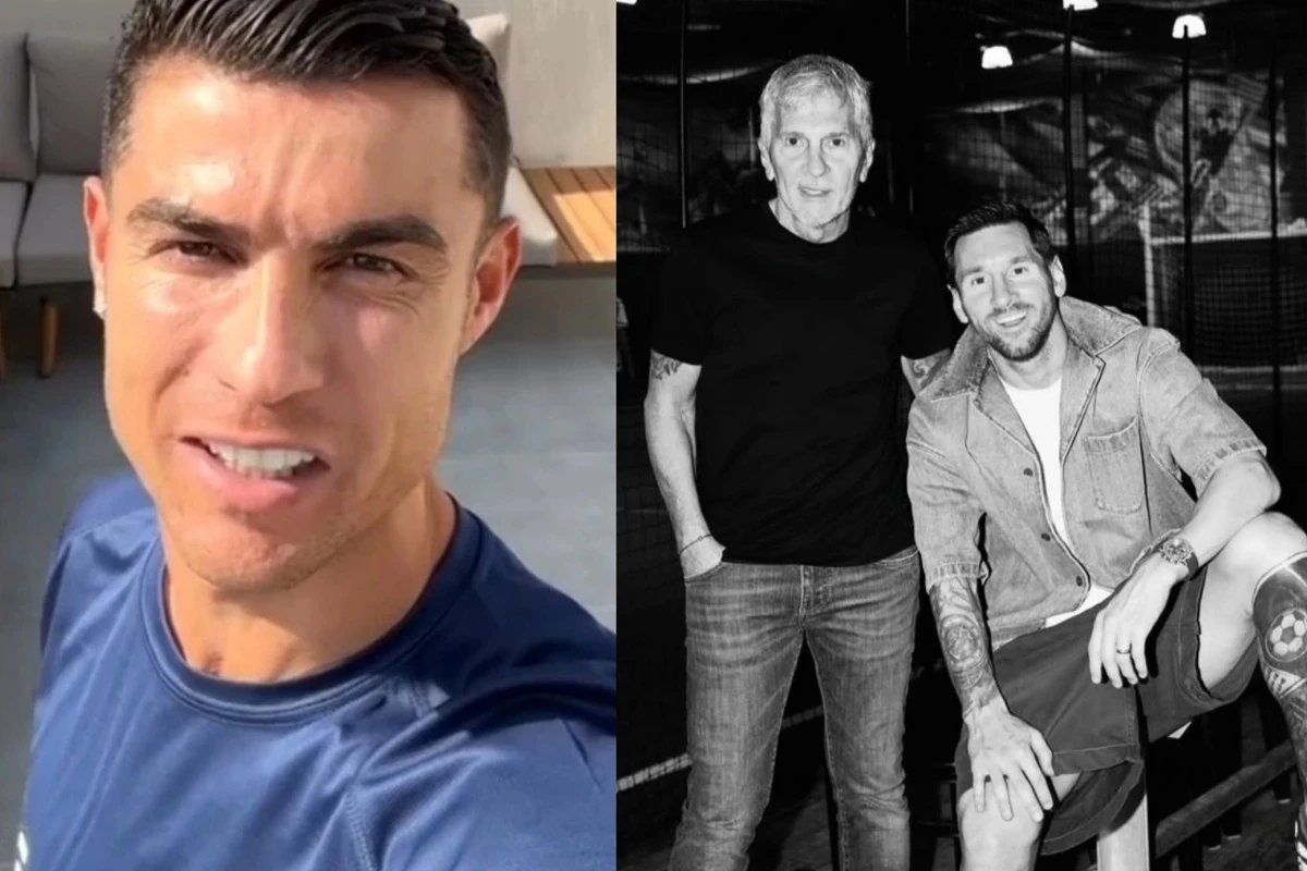 Comentario de Cristiano Ronaldo em post de Messi lamentando a