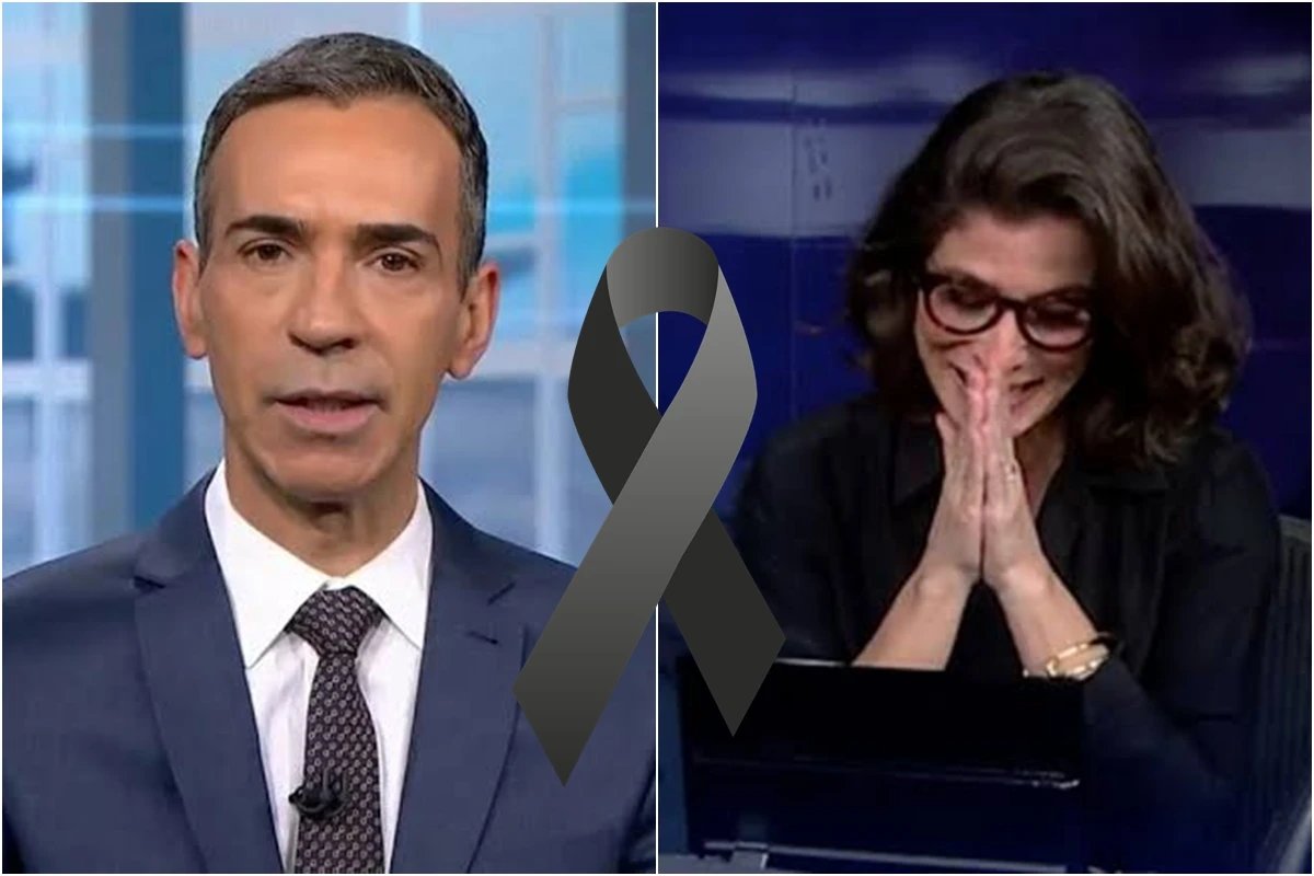 Coube a Cesar Tralli e Renata exibirem uma das imagens
