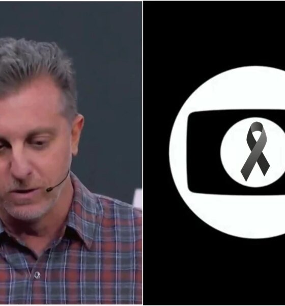 Coube a Luciano Huck interromper o Domingao com noticia de