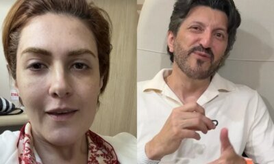 Coube a esposa de Lito Sousa trazer a boa noticia
