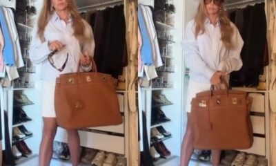 Deborah Secco exibe bolsa de luxo avaliada em mais de