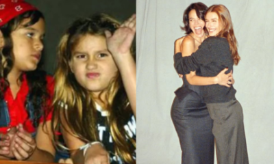Desde a infancia Sasha compartilha homenagem de aniversario a Bruna