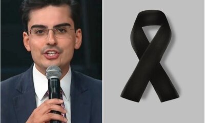 Dudu Camargo interrompe programacao da Record com noticia que faz