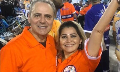 Esposa de Luis Roberto nao segura a emocao com noticia