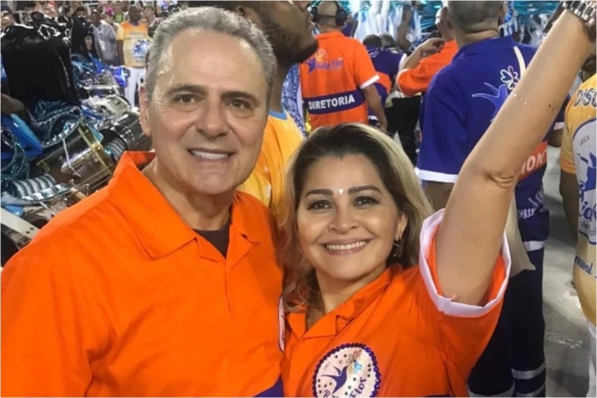 Esposa de Luis Roberto nao segura a emocao com noticia