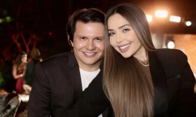 Esposa diz que cantor Giovani terminou casamento por telefone e