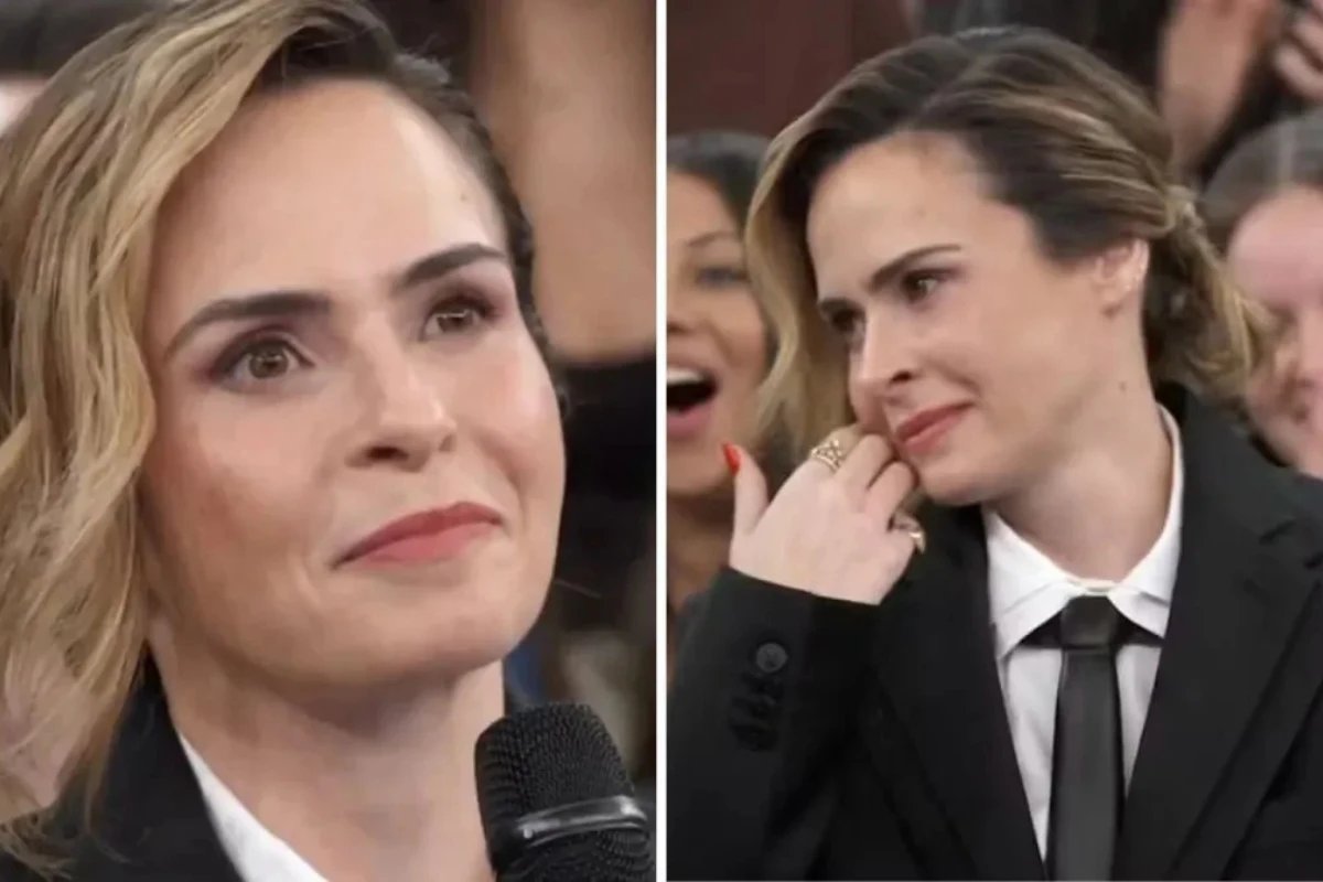 Essa e a atitude que Ana Paula Renault vem tomando