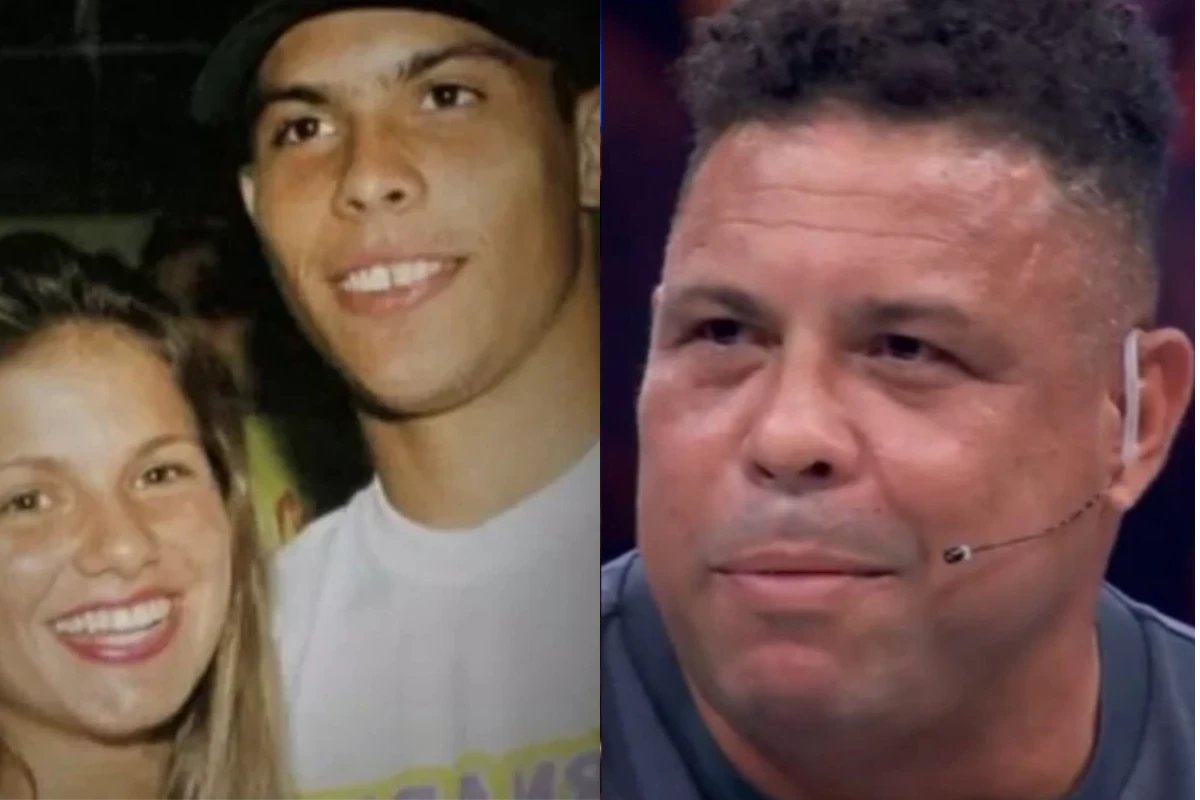 Essa foi a reacao de Ronaldo ao descobrir que ex namorada