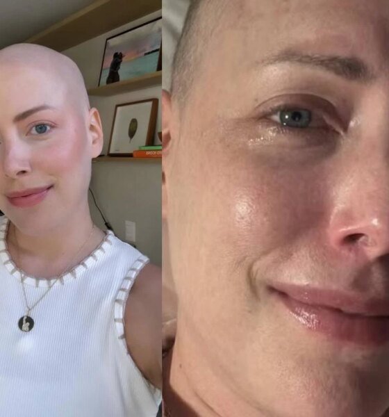 Esta foi a reacao de Fabiana Justus ao encontrar doador