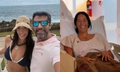 Ex BBB Alberto Cowboy cumpre promessa e presenteia esposa com cirurgia