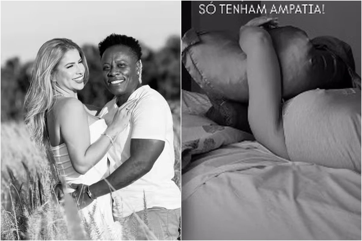Ex esposa de Nenem surge desolada apos divorcio ‘Pela nossa filha