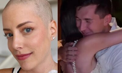 Fabiana Justus se emociona ao conhecer pessoalmente seu doador de