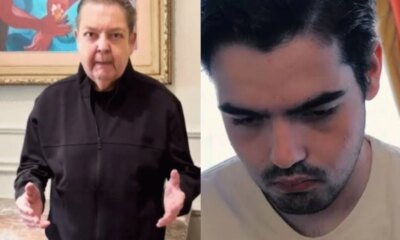 Faustao vem a publico e desabafa apos ocorrido com o