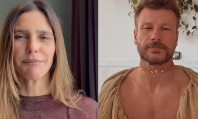 Fernanda Lima e Rodrigo Hilbert vao as lagrimas ao expor