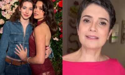 Filha de Sandra Annenberg posta foto com a namorada e