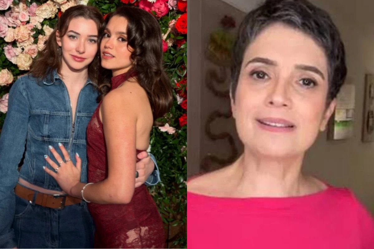 Filha de Sandra Annenberg posta foto com a namorada e