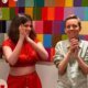 Filha de Tadeu Schmidt celebra aniversario do noivo e faz