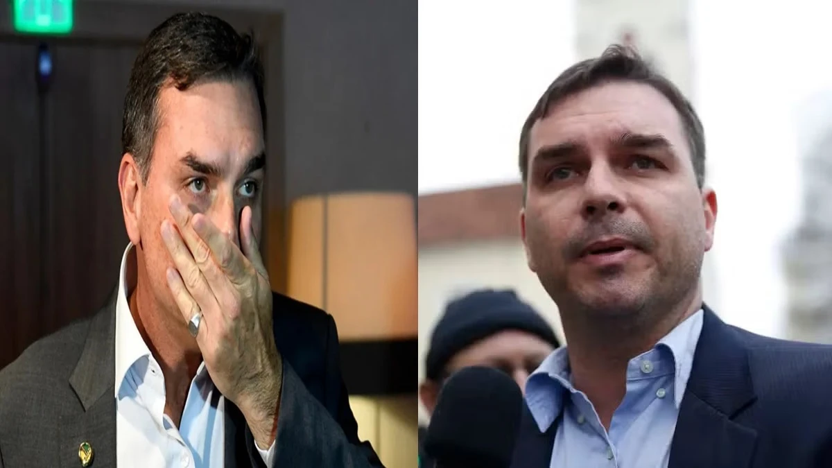 Filiacao inesperada de Flavio Bolsonaro ao partido de Renan.webp