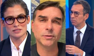 Flavio Bolsonaro ficara frente a frente com Renata e Tralli