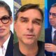Flavio Bolsonaro ficara frente a frente com Renata e Tralli