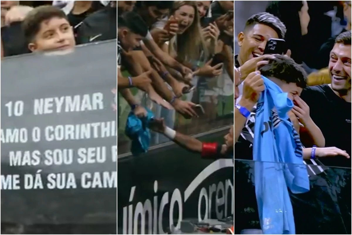 Foi isso que vandalos corintianos fizeram com torcedor mirim que pediu