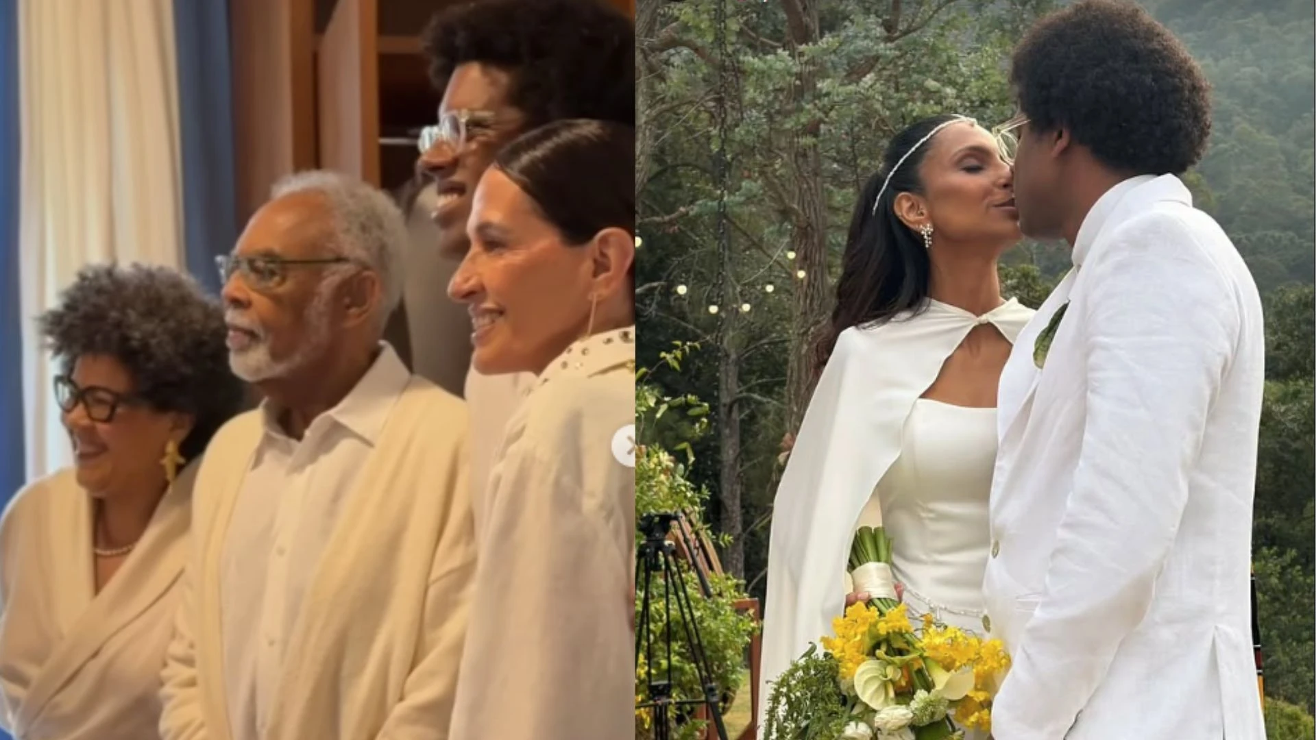 Gilberto Gil celebra casamento do neto mais velho Joao.webp