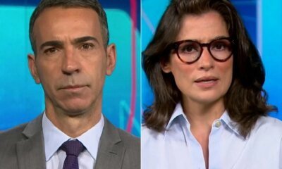 Globo anuncia mudanca envolvendo Cesar Tralli e Renata Vasconcellos no
